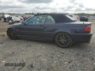 2003 BMW 3 Series 330Ci with VIN WBABS534X3JU96967, listed as a Copart auction lot 64602915 with 178,284 mi miles and Salvage title. Bid and sale history available at DreamBid. Image 2.