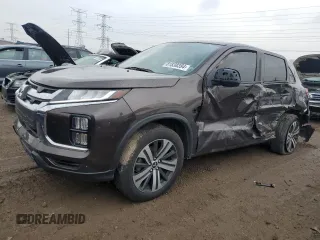 2020 Mitsubishi Outlander Sport ES 2.0 with VIN JA4AR3AU3LU009859, listed as a Copart auction lot 81838394 with 88,814 mi miles and Salvage Title. Bid and sale history available at carsss.com. Image 1.