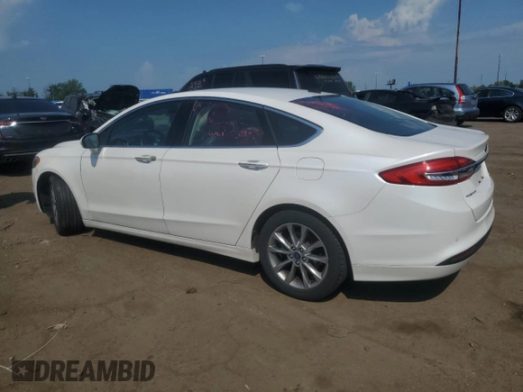 2017 Ford Fusion SE with VIN 3FA6P0HDXHR405734, listed as a Copart auction lot 62506735 with 97,585 mi miles and Clean title. Bid and sale history available at DreamBid. Image 2.