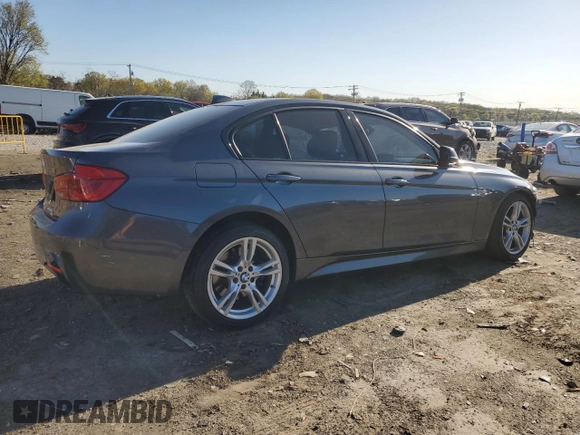 2018 BMW 3 Series 330i xDrive with VIN WBA8D9C5XJEB35638, listed as a Copart auction lot 52905585 with 98,895 mi miles and Salvage title. Bid and sale history available at DreamBid. Image 3.
