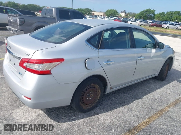 2014 Nissan Sentra SR with VIN 3N1AB7AP1EY209427, listed as a IAAI auction lot 41984513 with 146,529 mi miles and . Bid and sale history available at DreamBid. Image 4.