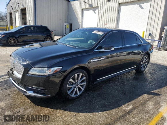 2017 Lincoln Continental Livery z VIN 1LN6L9UK8H5621014, wystawiony jako Copart lot #52145875 z przebiegiem 50 842 mil mil oraz Szkoda całkowita • Salvage title. Historia ofert i sprzedaży dostępna na DreamBid. Obrazek 1.