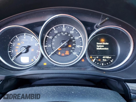 2018 Mazda CX-5 Grand Touring with VIN JM3KFBDM2J0322311, listed as a Copart auction lot 48368965 with 41,190 mi miles and Salvage Title. Bid and sale history available at carsss.com. Image 9.