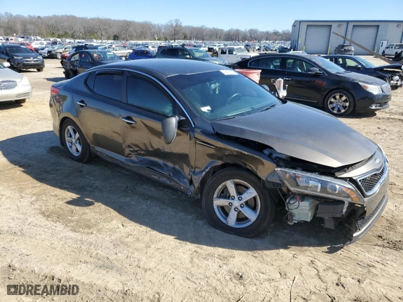 2014 Kia Optima LX with VIN 5XXGM4A74EG317520, listed as a Copart auction lot 46420135 with 171,161 mi miles and Salvage Title. Bid and sale history available at carsss.com. Image 4.