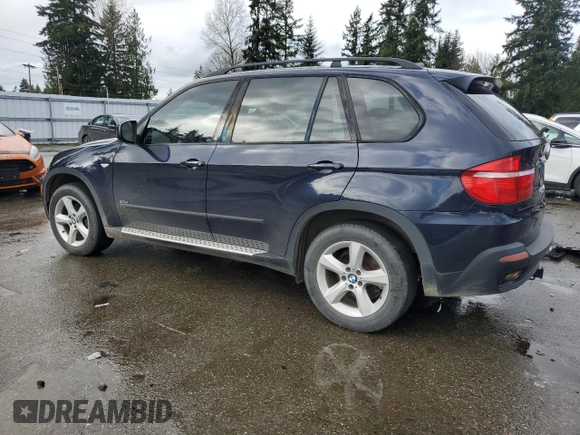 2007 BMW X5 3.0si with VIN 5UXFE43547L016641, listed as a Copart auction lot 49328355 with 0 mi miles and Salvage Title. Bid and sale history available at carsss.com. Image 2.