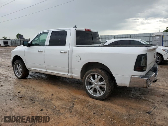 2016 Ram 1500 Big Horn with VIN 1C6RR7LT6GS329819, listed as a Copart auction lot 54705255 with 187,289 mi miles and Clean title. Bid and sale history available at DreamBid. Image 2.