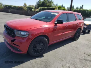2015 Dodge Durango SXT with VIN 1C4RDHAG4FC194139, listed as a Copart auction lot 61226315 with 141,800 mi miles and Salvage title. Bid and sale history available at DreamBid. Image 1.