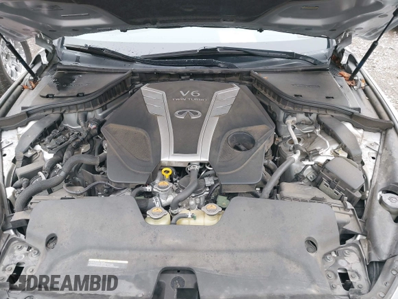 2018 Infiniti Q50 Luxe with VIN JN1EV7AP8JM361307, listed as a IAAI auction lot 41857098 with 98,243 mi miles and . Bid and sale history available at DreamBid. Image 10.