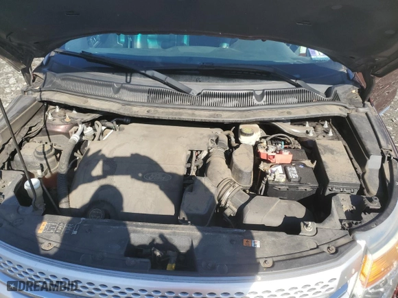 2015 Ford Explorer XLT with VIN 1FM5K8D8XFGA62810, listed as a Copart auction lot 50899465 with 105,230 mi miles and Salvage Title. Bid and sale history available at carsss.com. Image 12.