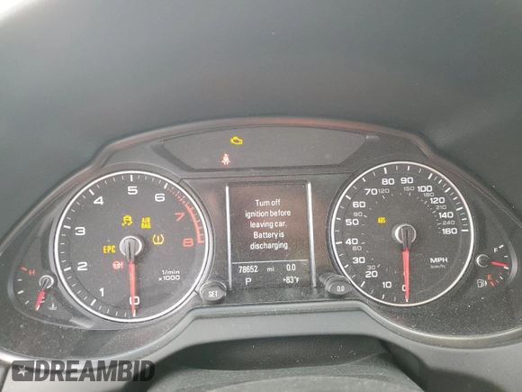2017 Audi Q5 Premium Plus with VIN WA1D7AFP2HA022718, listed as a Copart auction lot 43852775 with 78,652 mi miles and Salvage title. Bid and sale history available at DreamBid. Image 9.
