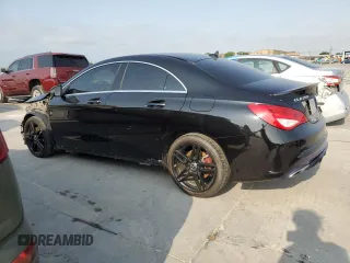2018 Mercedes-Benz CLA 250 with VIN WDDSJ4EB9JN537001, listed as a Copart auction lot 56726373 with 75,350 mi miles and . Bid and sale history available at DreamBid. Image 2.