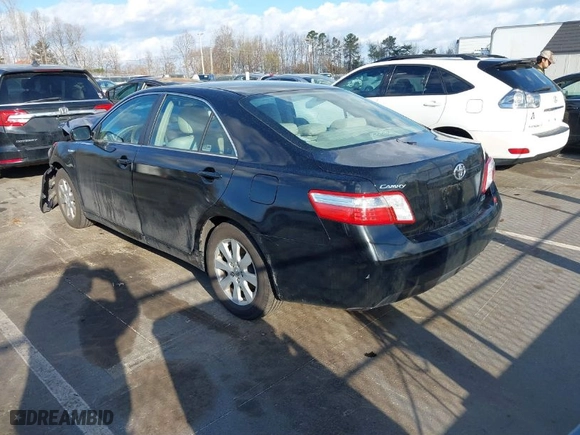 2009 Toyota Camry Hybrid with VIN 4T1BB46K89U110072, listed as a IAAI auction lot 41805447 with 206,566 mi miles. Bid and sale history available at carsss.com. Image 3.