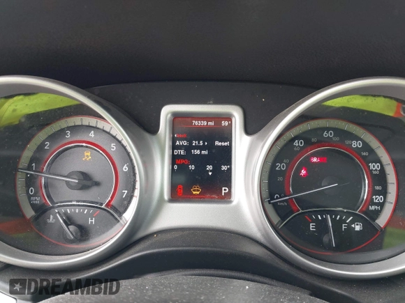 2014 Dodge Journey American Value with VIN 3C4PDCAB8ET141803, listed as a IAAI auction lot 42097292 with 76,339 mi miles and . Bid and sale history available at DreamBid. Image 7.