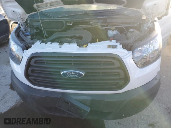 2015 Ford Transit Cargo with VIN 1FTNR2CM1FKA04643, listed as a Copart auction lot 83470614 with 260,133 mi miles and Salvage title. Bid and sale history available at DreamBid. Image 13.