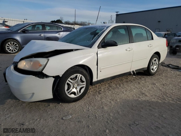 2006 Chevrolet Malibu LS w/1LS with VIN 1G1ZS51F36F303239, listed as a Copart auction lot 41624655 with 70,515 mi miles and Non Repairable. Bid and sale history available at carsss.com. Image 1.