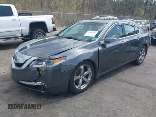 2010 Acura TL Tech with VIN 19UUA8F51AA004166, listed as a IAAI auction lot 41806187 with 139,364 mi miles. Bid and sale history available at carsss.com. Image 2.