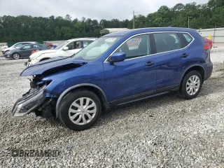 2017 Nissan Rogue SV with VIN KNMAT2MT3HP613275, listed as a Copart auction lot 61448765 with 52,473 mi miles and Salvage title. Bid and sale history available at DreamBid. Image 1.