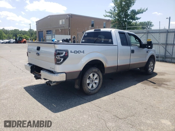 2011 Ford F-150 XL with VIN 1FTEX1EM0BFC72857, listed as a Copart auction lot 61140985 with 180,073 mi miles and Salvage title. Bid and sale history available at DreamBid. Image 3.