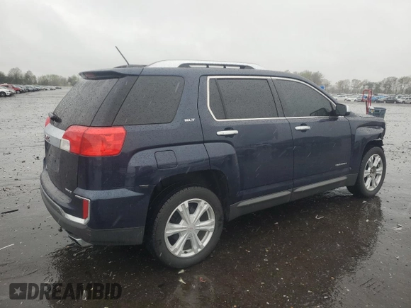 2017 GMC Terrain SLT with VIN 2GKFLUE39H6271254, listed as a Copart auction lot 52797075 with 89,598 mi miles and Salvage Title. Bid and sale history available at DreamBid. Image 3.