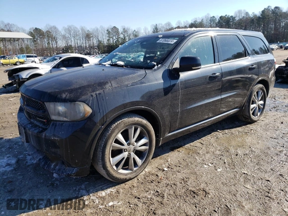 2012 Dodge Durango R/T with VIN 1C4SDHCT5CC362085, listed as a Copart auction lot 87066824 with 176,970 mi miles and Clean title. Bid and sale history available at DreamBid. Image 1.