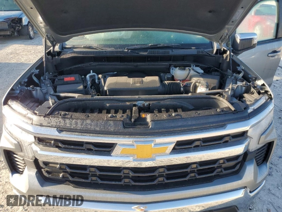 2025 Chevrolet Silverado 1500 LT with VIN 1GCPACED8SZ113623, listed as a Copart auction lot 49173355 with 7,155 mi miles and Salvage Title. Bid and sale history available at DreamBid. Image 11.