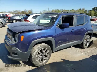 2017 Jeep Renegade Latitude z VIN ZACCJBBB5HPF56069, wystawiony jako Copart lot #74359274 z przebiegiem 153 998 mil mil oraz Nie do naprawy. Historia ofert i sprzedaży dostępna na DreamBid. Obrazek 1.