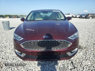 2017 Ford Fusion Titanium with VIN 3FA6P0K92HR212336, listed as a Copart auction lot 54758725 with 45,666 mi miles and Salvage title. Bid and sale history available at DreamBid. Image 5.