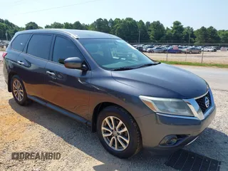 2014 Nissan Pathfinder SL with VIN 5N1AR2MN3EC643083, listed as a IAAI auction lot 42621945 with 140,128 mi miles and . Bid and sale history available at DreamBid. Image 1.