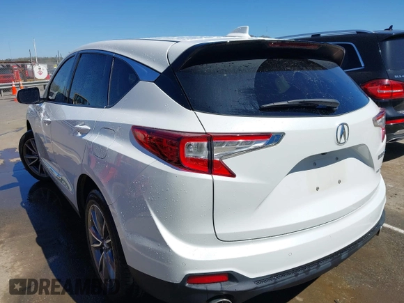 2020 Acura RDX Technology with VIN 5J8TC2H53LL033188, listed as a IAAI auction lot 41820947 with 55,488 mi miles and . Bid and sale history available at DreamBid. Image 3.