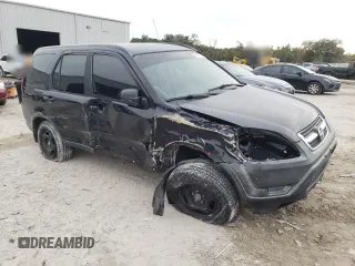 2004 Honda CR-V LX with VIN JHLRD68404C018849, listed as a Copart auction lot 88678145 with 281,111 mi miles and Salvage Title. Bid and sale history available at carsss.com. Image 4.