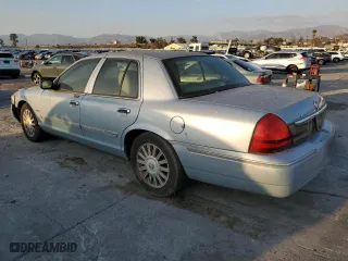2011 Mercury Grand Marquis LS with VIN 2MEBM7FV5BX601111, listed as a Copart auction lot 44258165 with 129,960 mi miles and Salvage Title. Bid and sale history available at carsss.com. Image 2.
