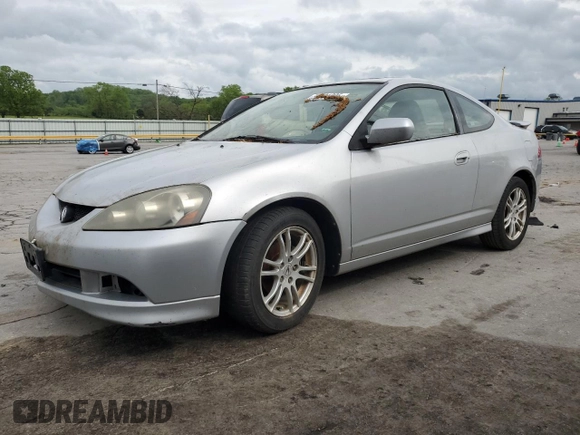 2005 Acura RSX with VIN JH4DC54875S008659, listed as a Copart auction lot 53921895 with 287,109 mi miles and Clean Title. Bid and sale history available at carsss.com. Image 1.