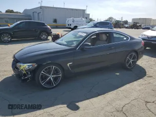 2018 BMW 4 Series 430i with VIN WBA4W3C57JAE64861, listed as a Copart auction lot 49739115 with 115,188 mi miles and Salvage Title. Bid and sale history available at DreamBid. Image 1.