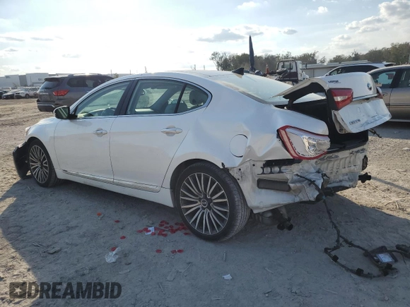 2014 Kia Cadenza Premium with VIN KNALN4D79E5132386, listed as a Copart auction lot 44156545 with 60,780 mi miles and Salvage Title. Bid and sale history available at carsss.com. Image 2.