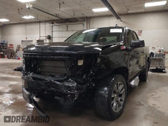 2019 Chevrolet Silverado 1500 RST with VIN 1GCRYEED8KZ349964, listed as a IAAI auction lot 41351226 with 128,334 mi miles and . Bid and sale history available at DreamBid. Image 6.