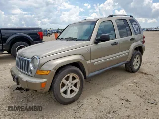 2005 Jeep Liberty Limited with VIN 1J8GL58K35W724478, listed as a Copart auction lot 61165405 with 202,099 mi miles and Salvage title. Bid and sale history available at DreamBid. Image 1.