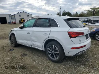 2021 Audi Q5 Prestige z VIN WA1CAAFY7M2097571, wystawiony jako Copart lot #53195445 z przebiegiem Nie podano mil oraz Szkoda całkowita • Salvage title. Historia ofert i sprzedaży dostępna na DreamBid. Obrazek 2.