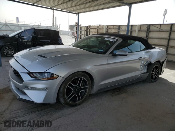 2018 Ford Mustang EcoBoost Premium with VIN 1FATP8UH2J5110176, listed as a Copart auction lot 47392445 with 73,453 mi miles and Salvage Title. Bid and sale history available at carsss.com. Image 1.
