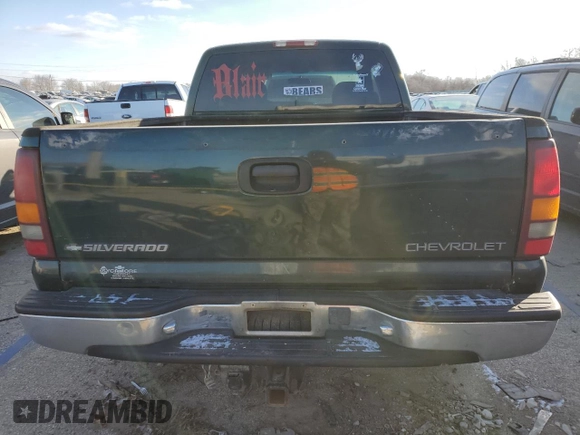 2002 Chevrolet Silverado 1500 LS with VIN 2GCEK19V221150025, listed as a Copart auction lot 41816045 with 246,070 mi miles and Salvage Title. Bid and sale history available at DreamBid. Image 6.