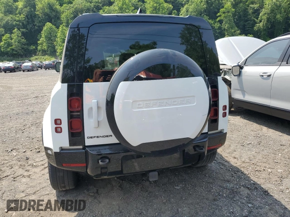 2024 Land Rover Defender X-Dynamic SE с VIN SALE27EUXR2245788, выставлен на аукционе Copart как лот 61053725 с пробегом 16 277 миль миль и Списание • Salvage title. История ставок и продаж доступна на DreamBid. Изображение 6.