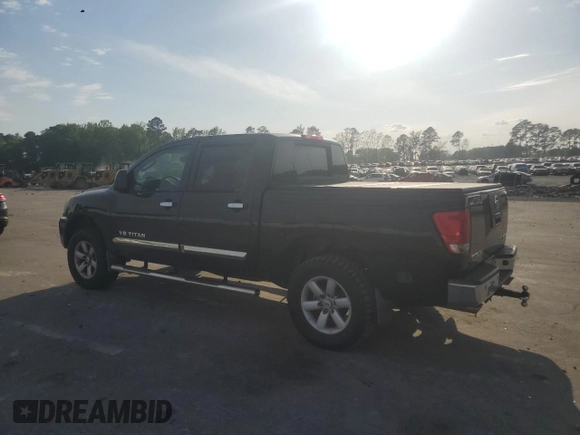 2010 Nissan Titan LE with VIN 1N6BA0EC6AN320790, listed as a Copart auction lot 52613495 with 224,118 mi miles and Salvage Title. Bid and sale history available at carsss.com. Image 2.