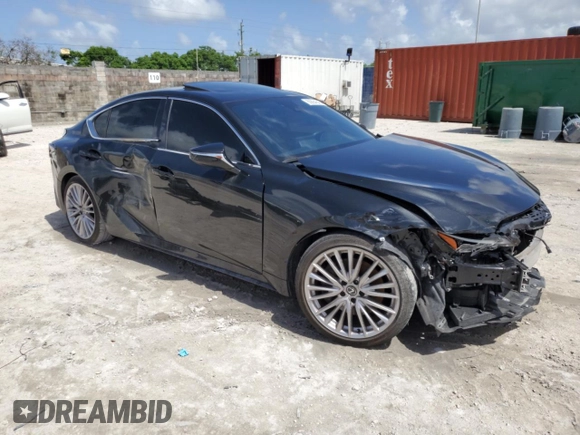 2023 Lexus IS 300 с VIN JTHDA1D23P5128342, выставлен на аукционе Copart как лот 60864545 с пробегом 14 495 миль миль и Списание • Salvage title. История ставок и продаж доступна на DreamBid. Изображение 4.