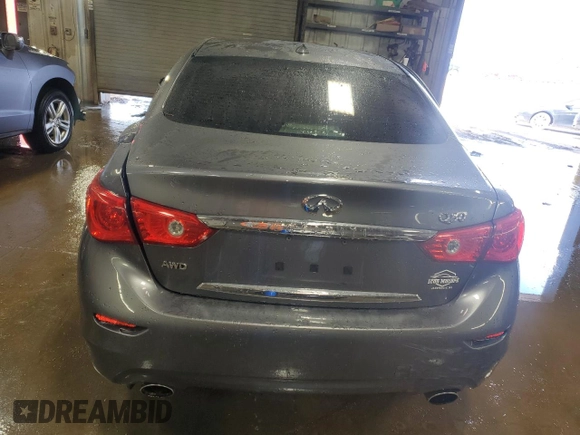 2017 Infiniti Q50 Premium with VIN JN1EV7AR6HM830034, listed as a Copart auction lot 50840515 with 80,067 mi miles and Non repairable. Bid and sale history available at DreamBid. Image 6.