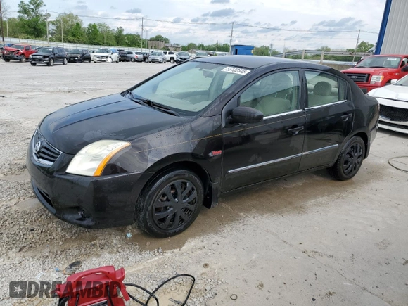 2010 Nissan Sentra SR with VIN 3N1AB6AP8AL619157, listed as a Copart auction lot 55132345 with 136,011 mi miles and Salvage Title. Bid and sale history available at DreamBid. Image 1.