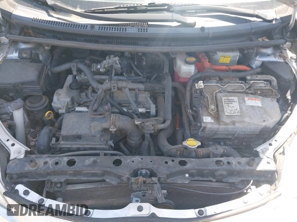 2014 Toyota Prius One with VIN JTDKDTB38E1061202, listed as a IAAI auction lot 42044747 with 133,409 mi miles and . Bid and sale history available at DreamBid. Image 10.