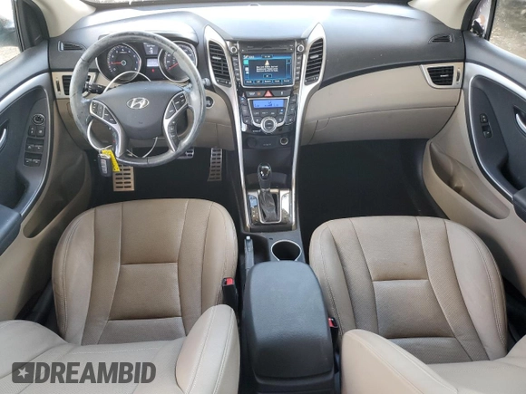 2013 Hyundai Elantra GT with VIN KMHD35LEXDU112571, listed as a Copart auction lot 73686384 with 22,197 mi miles and Salvage Title. Bid and sale history available at carsss.com. Image 8.