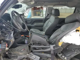 2015 GMC Sierra 1500 SLT with VIN 3GTU2VEC7FG155497, listed as a Copart auction lot 53445445 with 0 mi miles and Salvage Title. Bid and sale history available at carsss.com. Image 7.