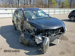 2019 Nissan Rogue SV with VIN JN8AT2MV1KW381701, listed as a Copart auction lot 49676375 with 104,157 mi miles and Salvage Title. Bid and sale history available at carsss.com. Image 12.