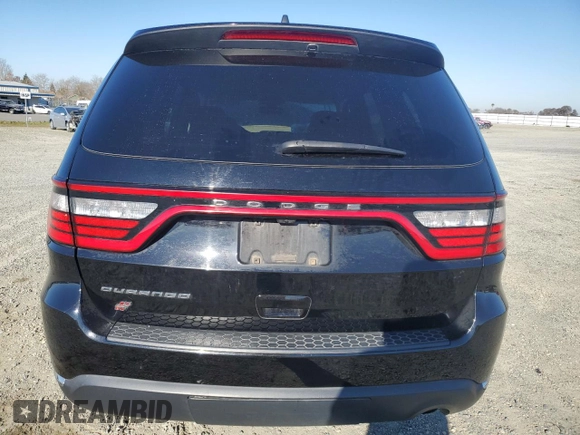 2022 Dodge Durango SXT with VIN 1C4RDJAG4NC228408, listed as a Copart auction lot 42177195 with 75,356 mi miles and Salvage Title. Bid and sale history available at DreamBid. Image 6.