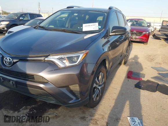2016 Toyota RAV4 LE with VIN JTMZFREV5GJ097330, listed as a IAAI auction lot 41884397 with 107,699 mi miles. Bid and sale history available at carsss.com. Image 17.